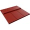 Ekena Millwork 12"W x 12"H True Fit PVC Joined Board-n-Batten Shutters Sample, Fire Red SAMPLE-TFPBBBR - alternate 5